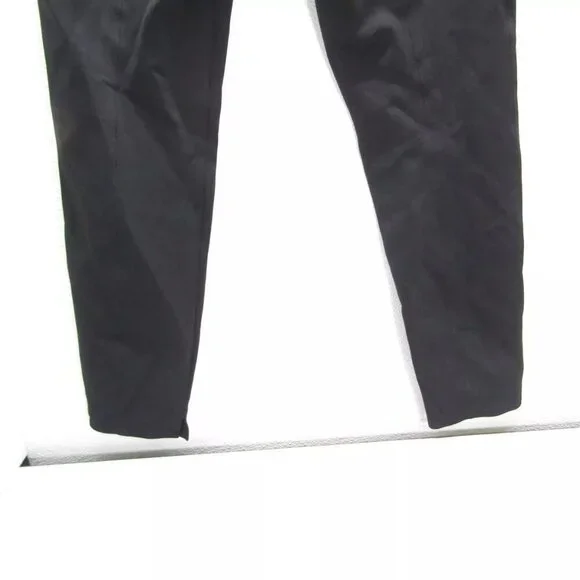 NEW THEORY Womens Fitted Jersey Skinny Pants Size M Black